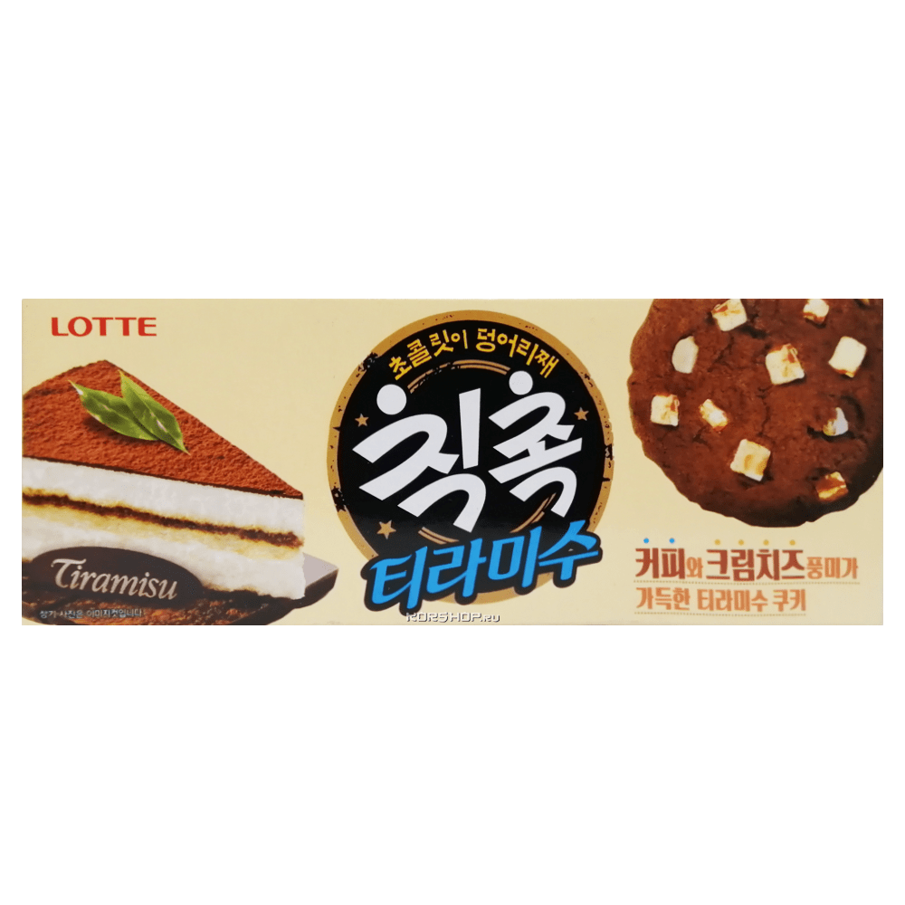 Печенье со вкусом тирамису Chic Choc Tiramisu Lotte, Корея, 90 г