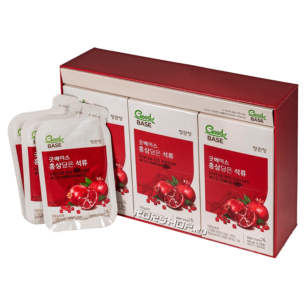 Напиток из красного корейского женьшеня с гранатом CheongKwanJang, Корея