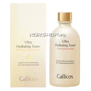 Интенсивно увлажняющий тоник с экстрактом слизи улитки Callicos, Корея, 130 мл Интенсивно увлажняющий тоник с экстрактом слизи улитки Callicos, Корея, 130 мл