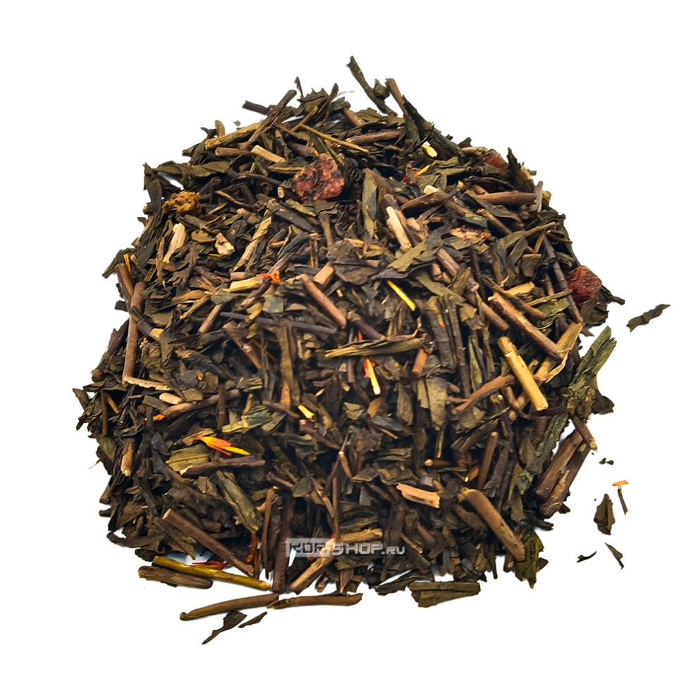 Японский жареный зеленый чай Ходзича «Клубника», 50 г Японский жареный зеленый чай Ходзича «Клубника», 50 г