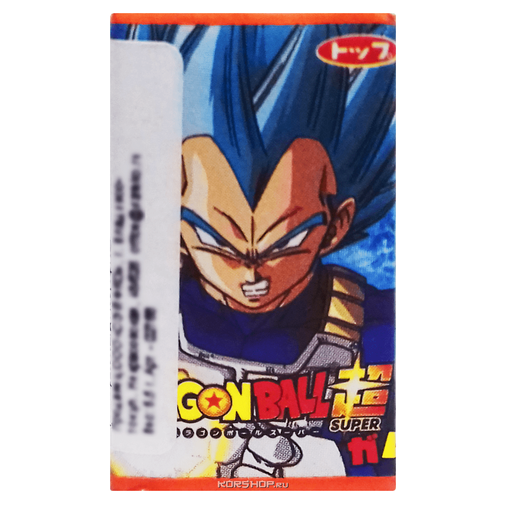 Жевательная резинка Dragon Ball Top Seika, Япония, 5,5 г