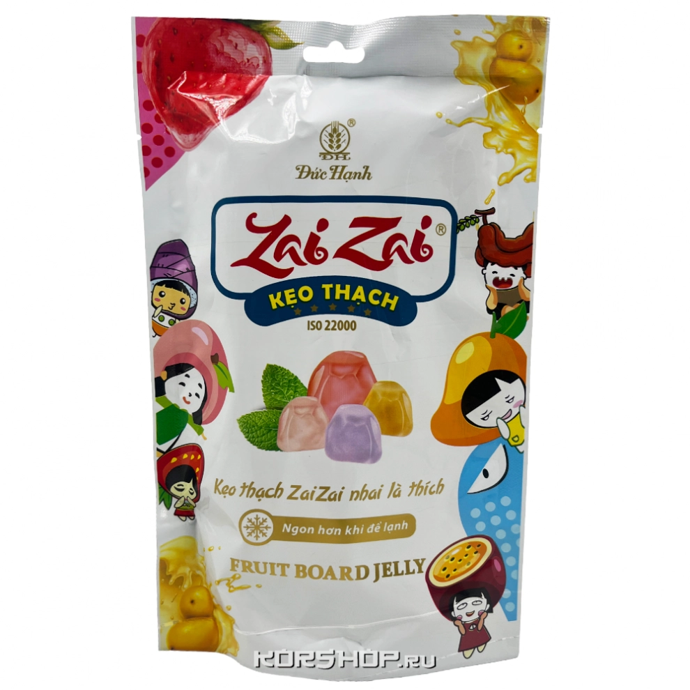 Желе со вкусом фруктов ZaiZai, Вьетнам, 320 г