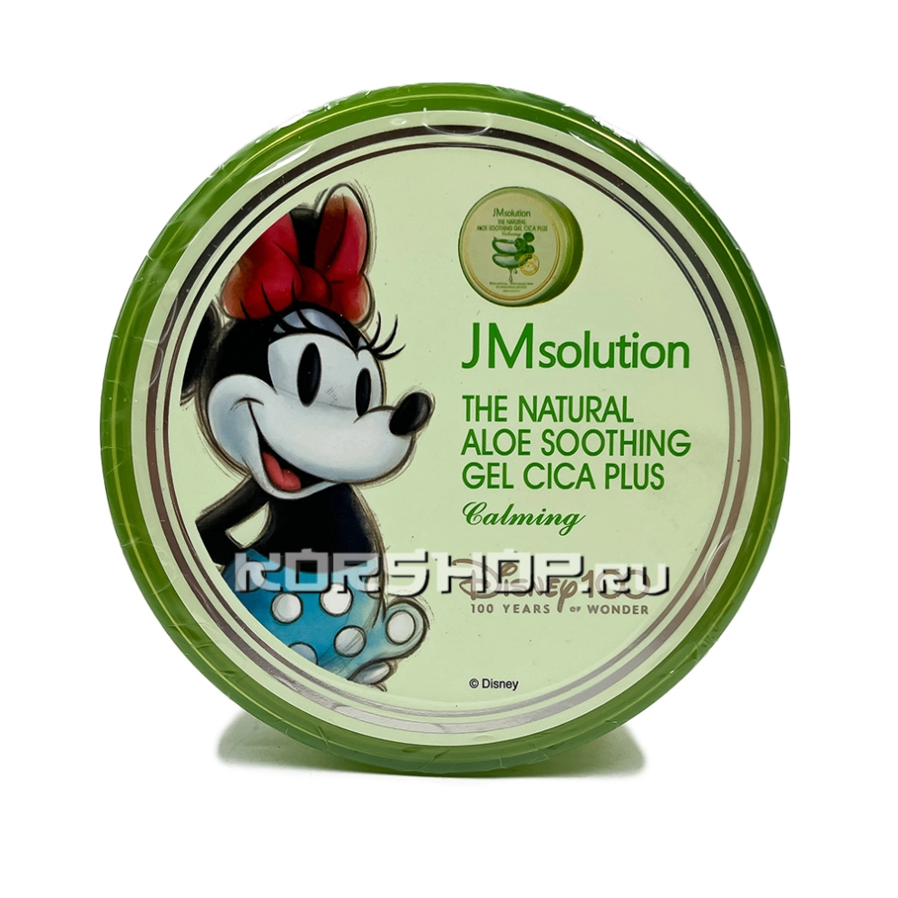 Успокаивающий гель для лица и тела с алоэ и центеллой Минни Cica Plus Disney Mini JMsolution, Корея, 300 мл Успокаивающий гель для лица и тела с алоэ и центеллой Минни Cica Plus Disney Mini JMsolution, Корея, 300 мл