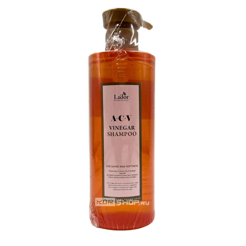 Шампунь для волос и кожи головы с яблочным уксусом Apple Cider Vinegar Shampoo Lador, Корея, 430 мл Шампунь для волос и кожи головы с яблочным уксусом Apple Cider Vinegar Shampoo Lador, Корея, 430 мл