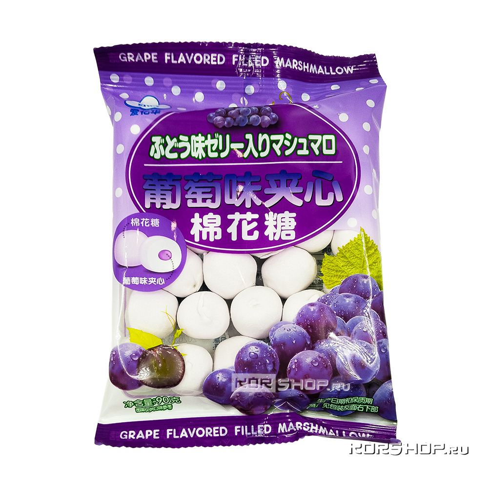 Маршмеллоу с виноградной начинкой Eiwa, Китай, 90 г
