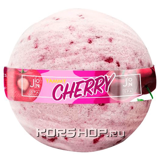 Бомбочка для ванны Вишня Yammy Cherry J:ON,160 г.