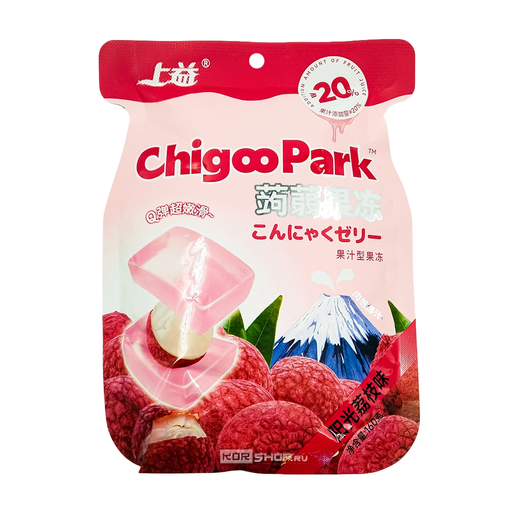 Желейные конфеты со вкусом личи Shang Yi, Китай, 160 г Желейные конфеты со вкусом личи Shang Yi, Китай, 160 г