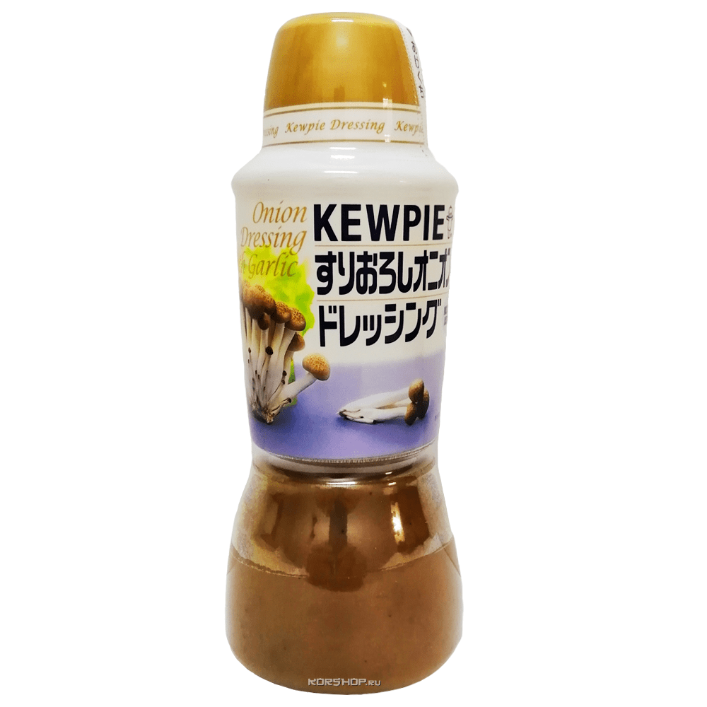 Соус (дрессинг) луковый кунжутный с чесноком Kewpie QP, Япония, 380 мл