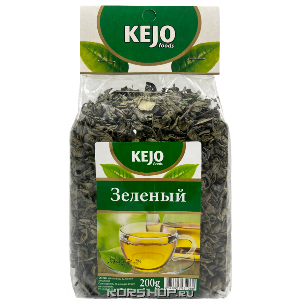 Зеленый чай крупнолистовой Kejo, 200 г