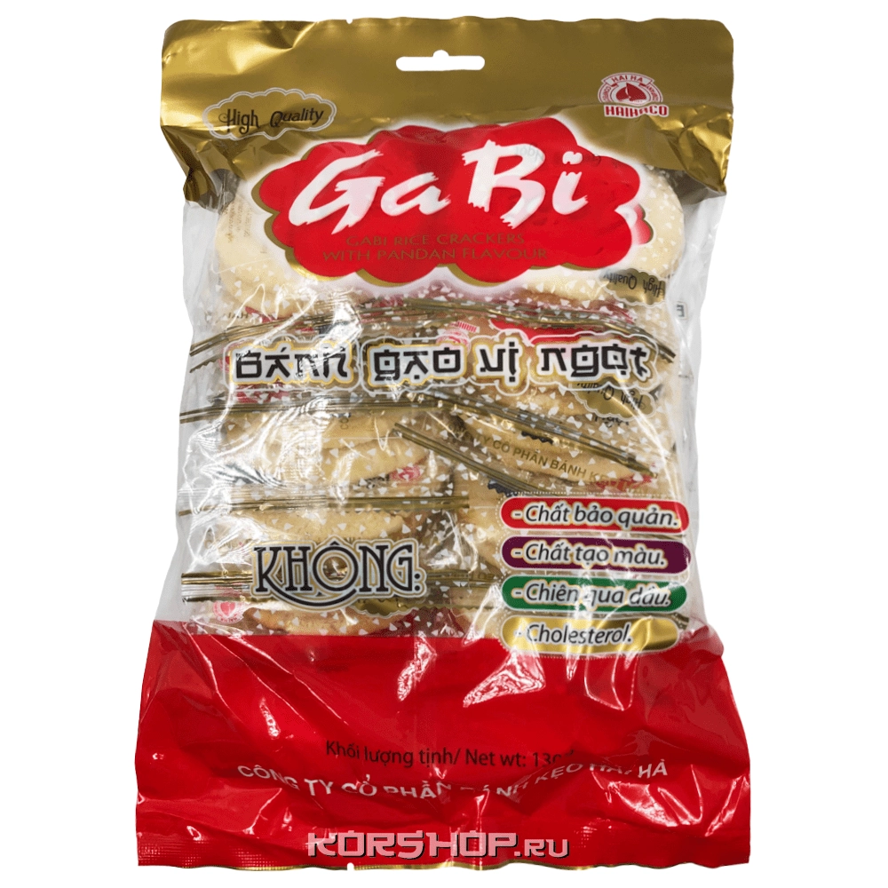 Рисовые крекеры Gabi, Вьетнам, 130 г.