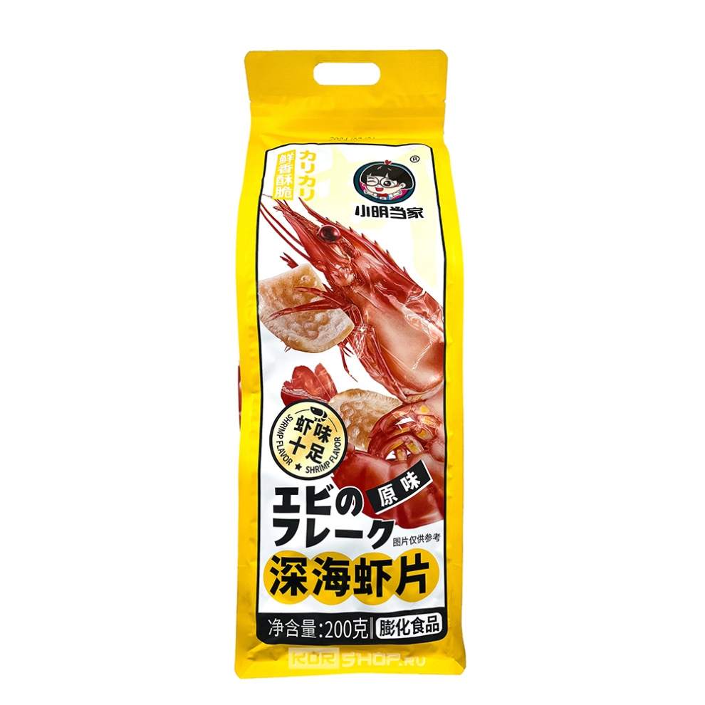 Чипсы со вкусом креветки Dangjia, Китай, 200 г