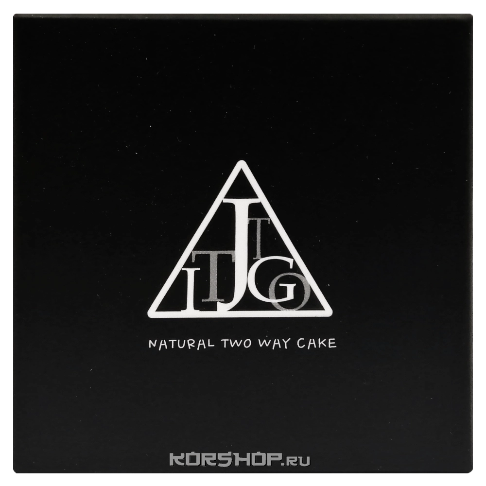 Компактная пудра для лица Jigott (21 нейтральный бежевый), Корея