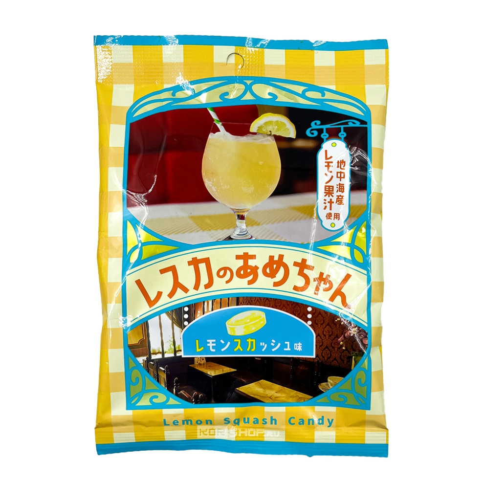 Карамель содовая со вкусом лимонада Senjaku, Япония, 50 г