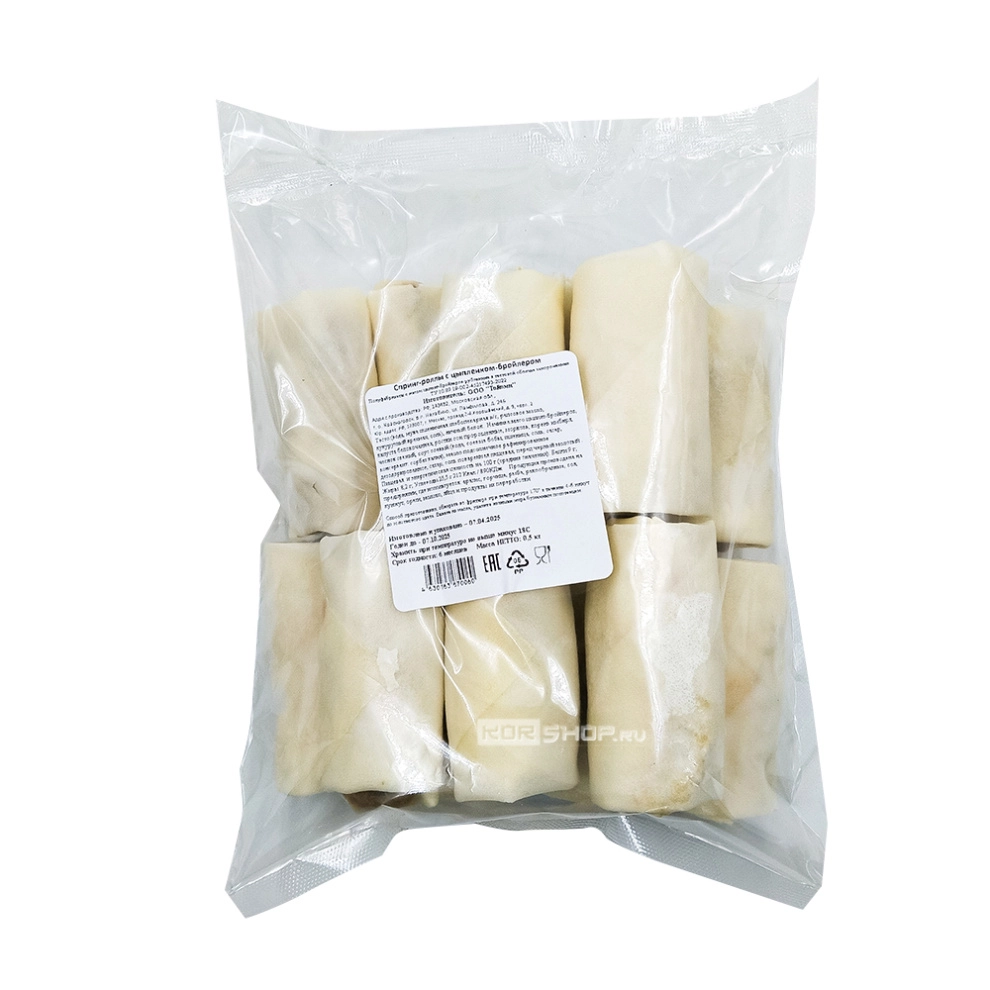 Спринг-роллы замороженные с цыпленком-бройлером Yoshimi , 500 г Спринг-роллы замороженные с цыпленком-бройлером Yoshimi , 500 г