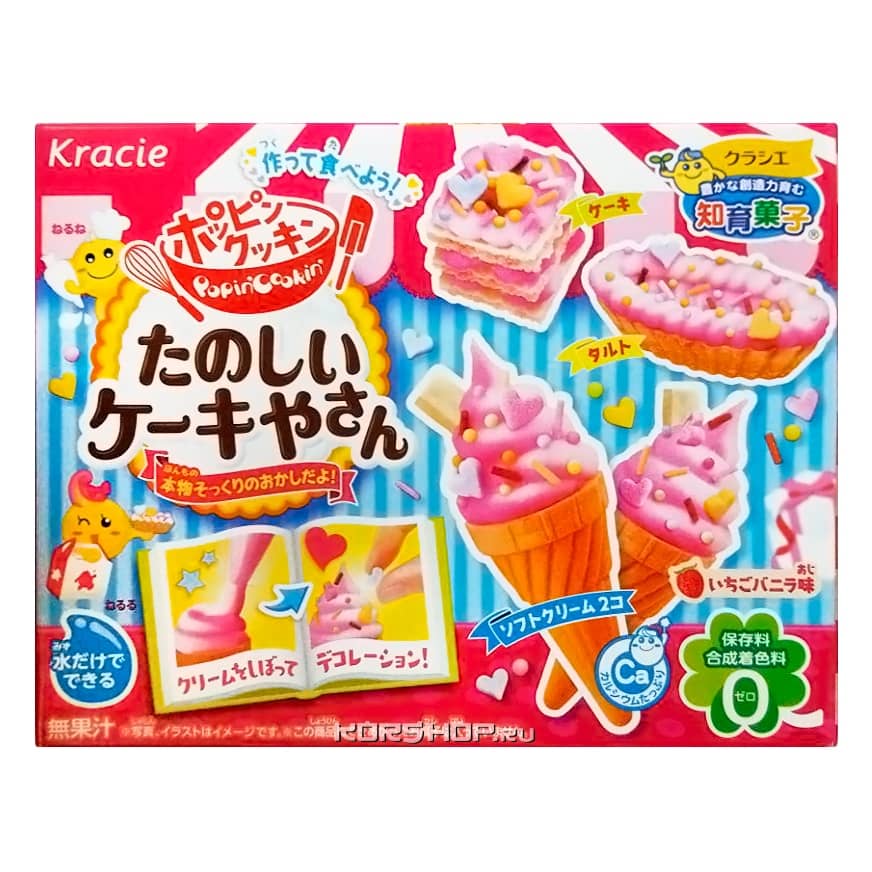 Жевательная конфета «Веселая кондитерская» Popin Cooking (сделай сам) Kraciе, Япония, 19 г