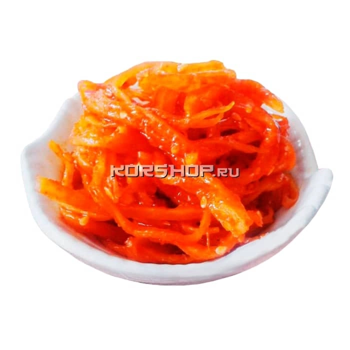 Кальмары сушеные в остром пряном соусе Дзинмиче 200 г