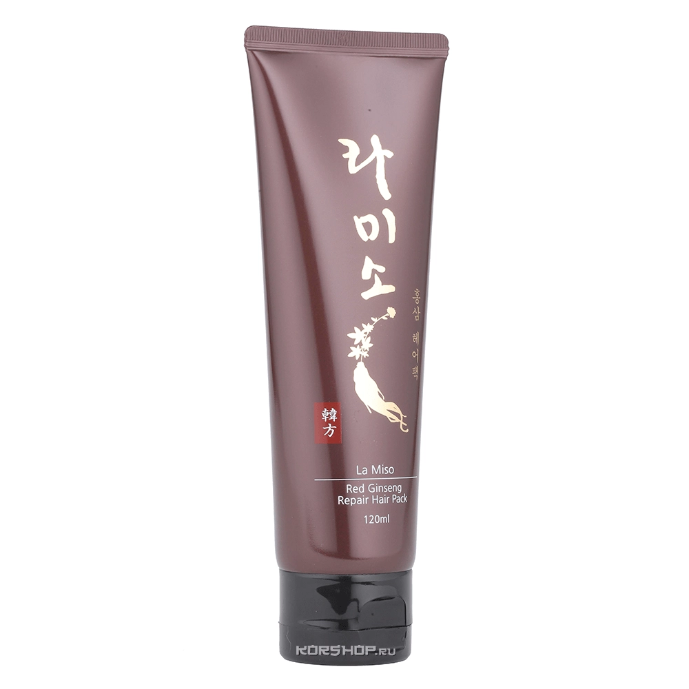 Восстанавливающая маска для волос с экстрактом красного женьшеня La Miso, Корея, 120 мл