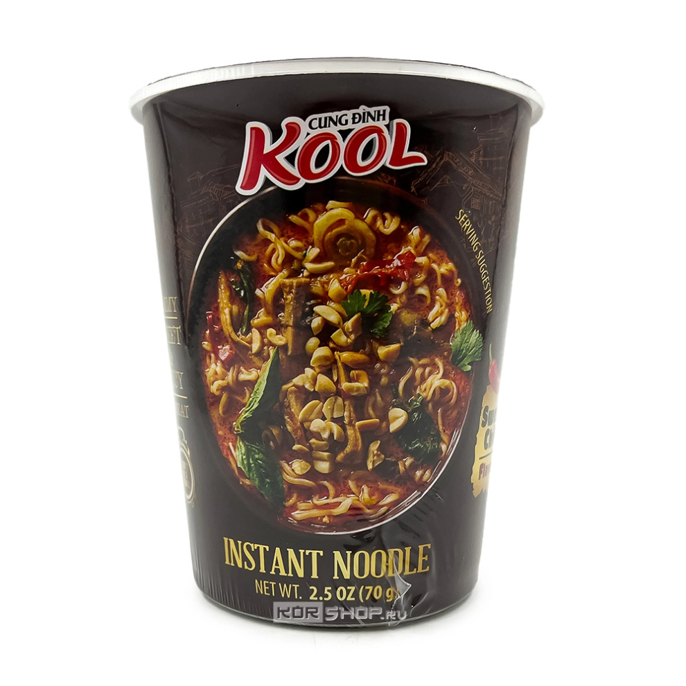 Лапша б/п со вкусом Сладкий Чили Kool, Вьетнам, 70 г