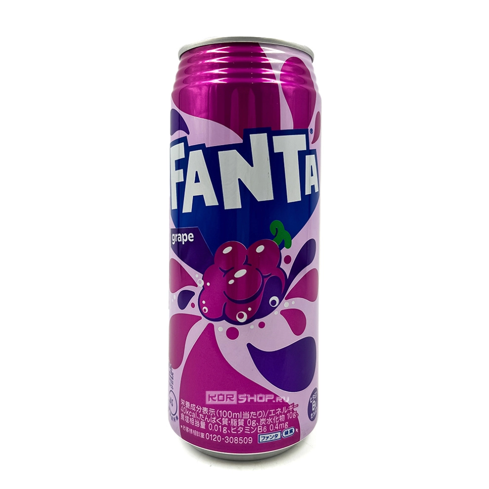 Газированный напиток Фанта Виноград Grape Flavored Soda Fanta, Япония, 500 мл Газированный напиток Фанта Виноград Grape Flavored Soda Fanta, Япония, 500 мл