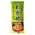 Суп Мисо с водорослями Вакаме HIKARI MISO (12 порц.), Япония, 216 г
