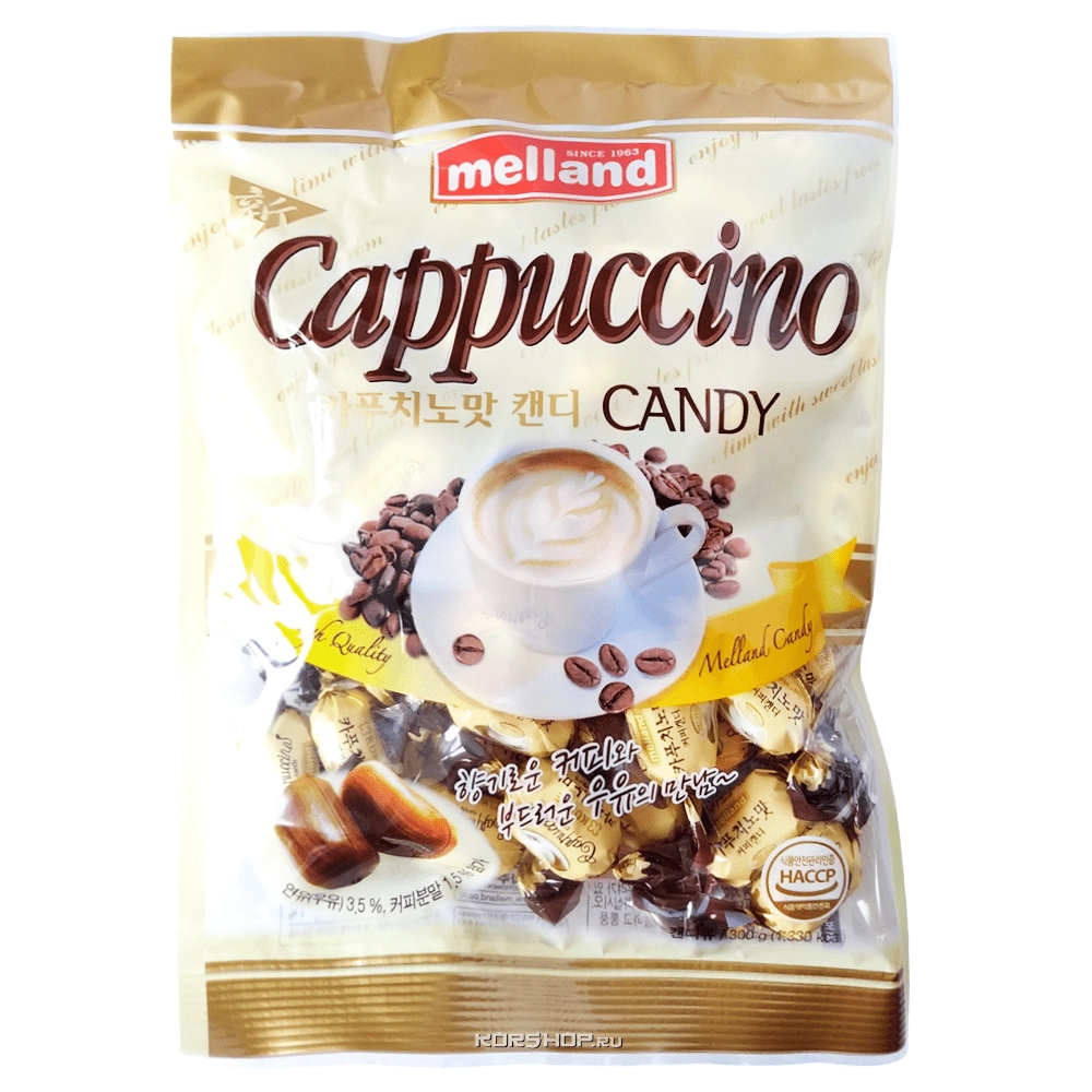 Леденцовая карамель со вкусом каппучино Melland, Корея, 250 г Леденцовая карамель со вкусом каппучино Melland, Корея, 250 г