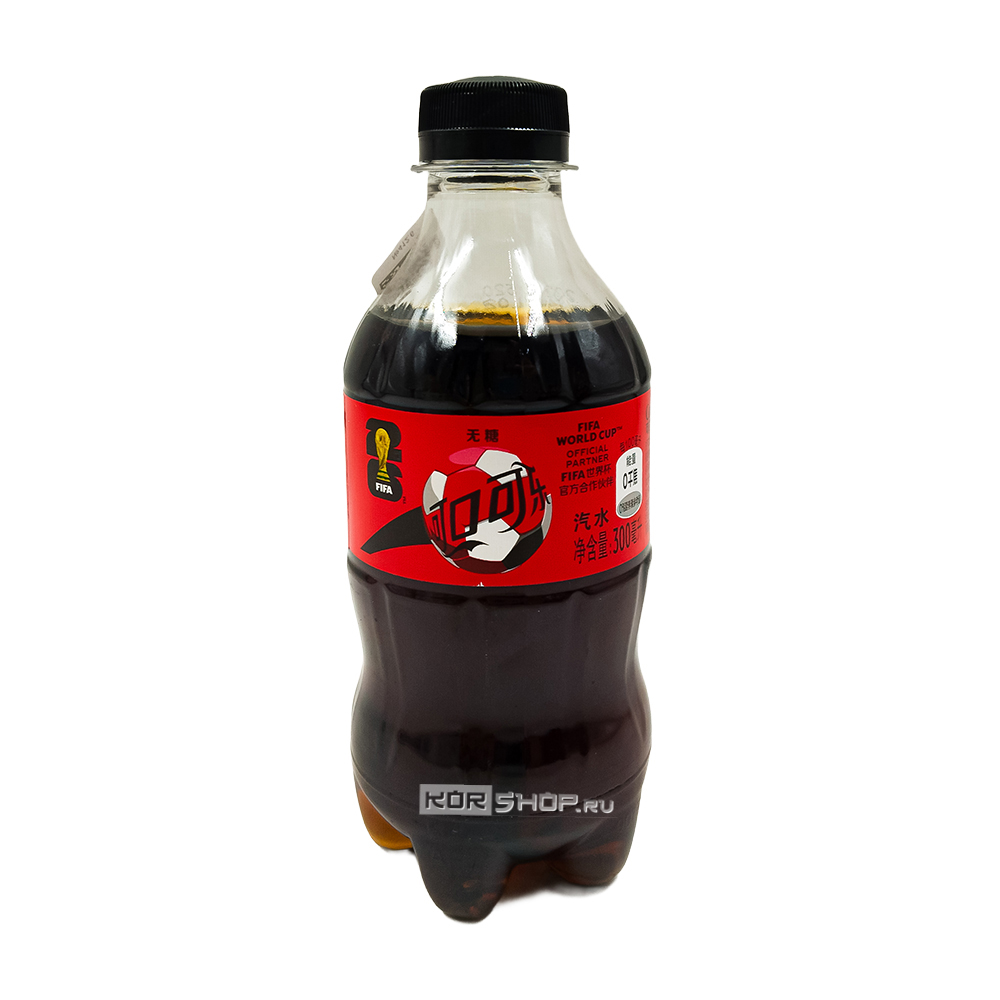 Напиток б/а газированный «Кока-Кола» без сахара (Coca Cola Zero Sugar) Cofco, Китай, 300 мл Напиток б/а газированный «Кока-Кола» без сахара (Coca Cola Zero Sugar) Cofco, Китай, 300 мл