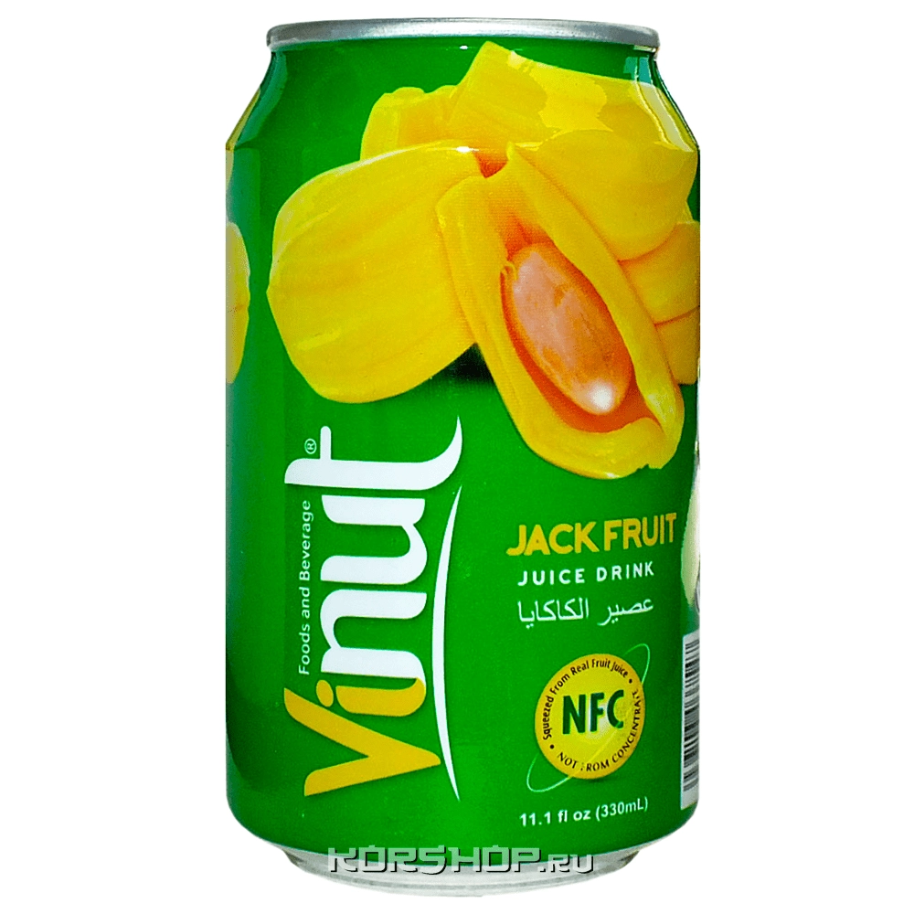Напиток с соком джекфрута Vinut, Вьетнам, 330 мл