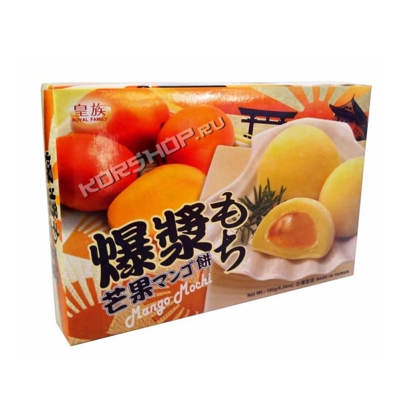 Японские сладости Моти Манго (Mango Mochi), Тайвань 180 г