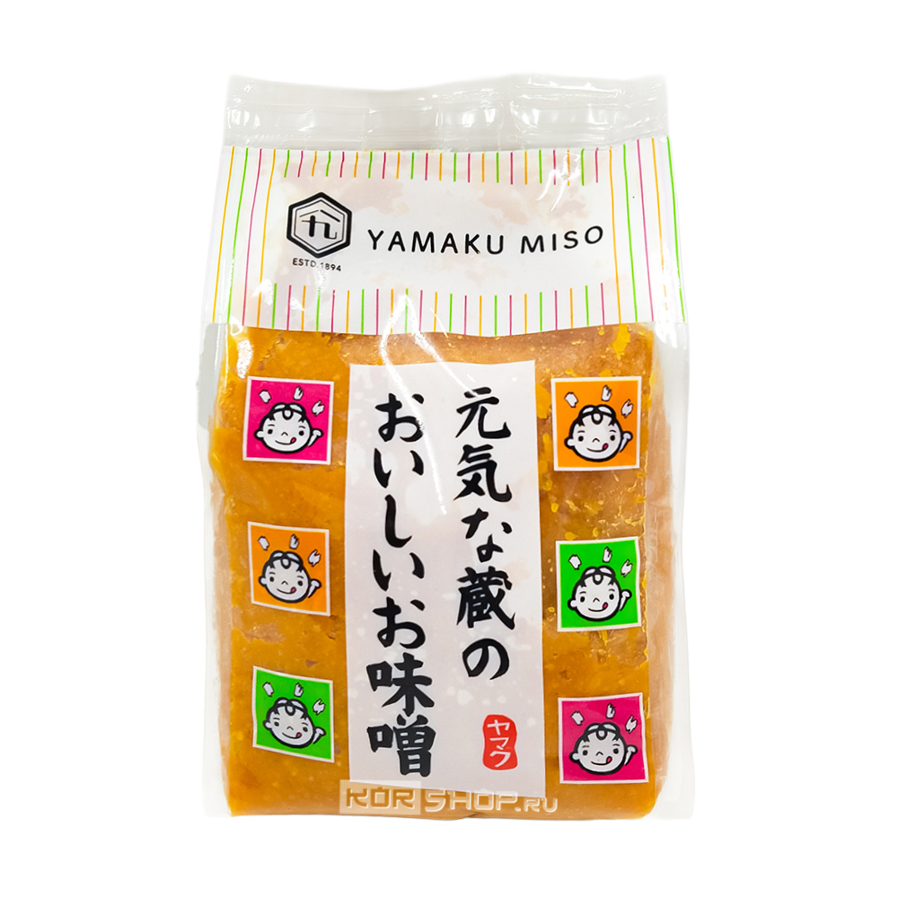 Паста мисо для супа «Ямаку» (Yamaku) Нагатаниен / Nagatanien, Япония, 450 г