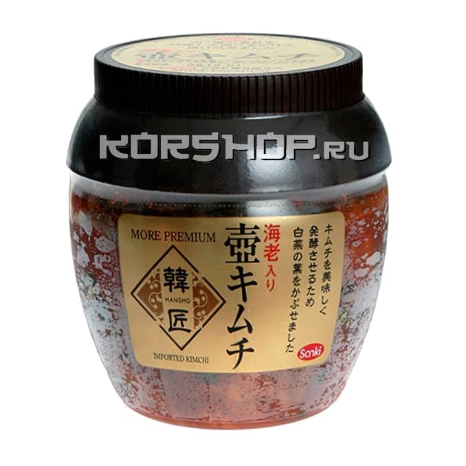 Закуска из пряной пекинской капусты "Вкусный Кимчи" Премиум, Корея, 350 г