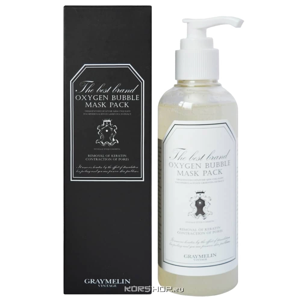 Кислородная маска для лица Graymelin, Корея, 200 мл... Кислородная маска для лица Graymelin, Корея, 200 мл...