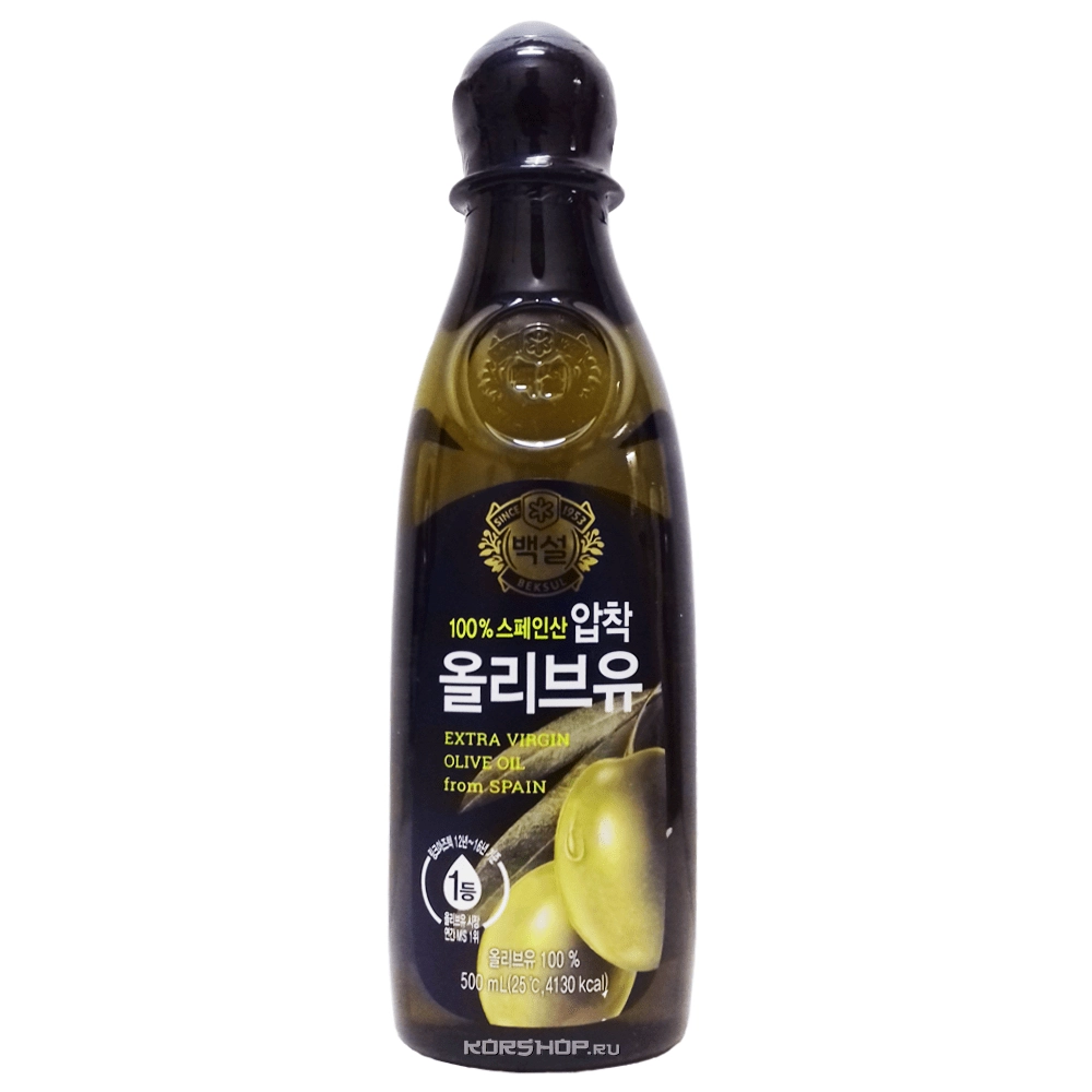 Оливковое масло Extra Virgin Beksul, Корея, 500 мл Оливковое масло Extra Virgin Beksul, Корея, 500 мл
