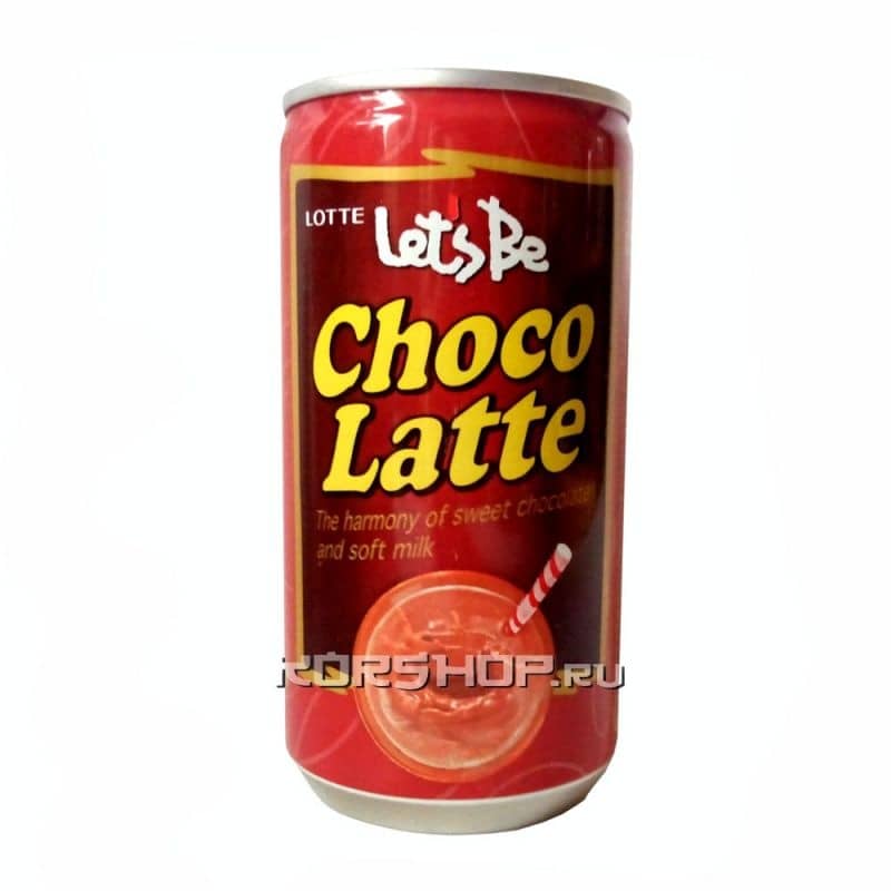 Кофейный напиток Летс Би Чоко Латте (Let’s Be Choco Latte), Лотте 175 мл...