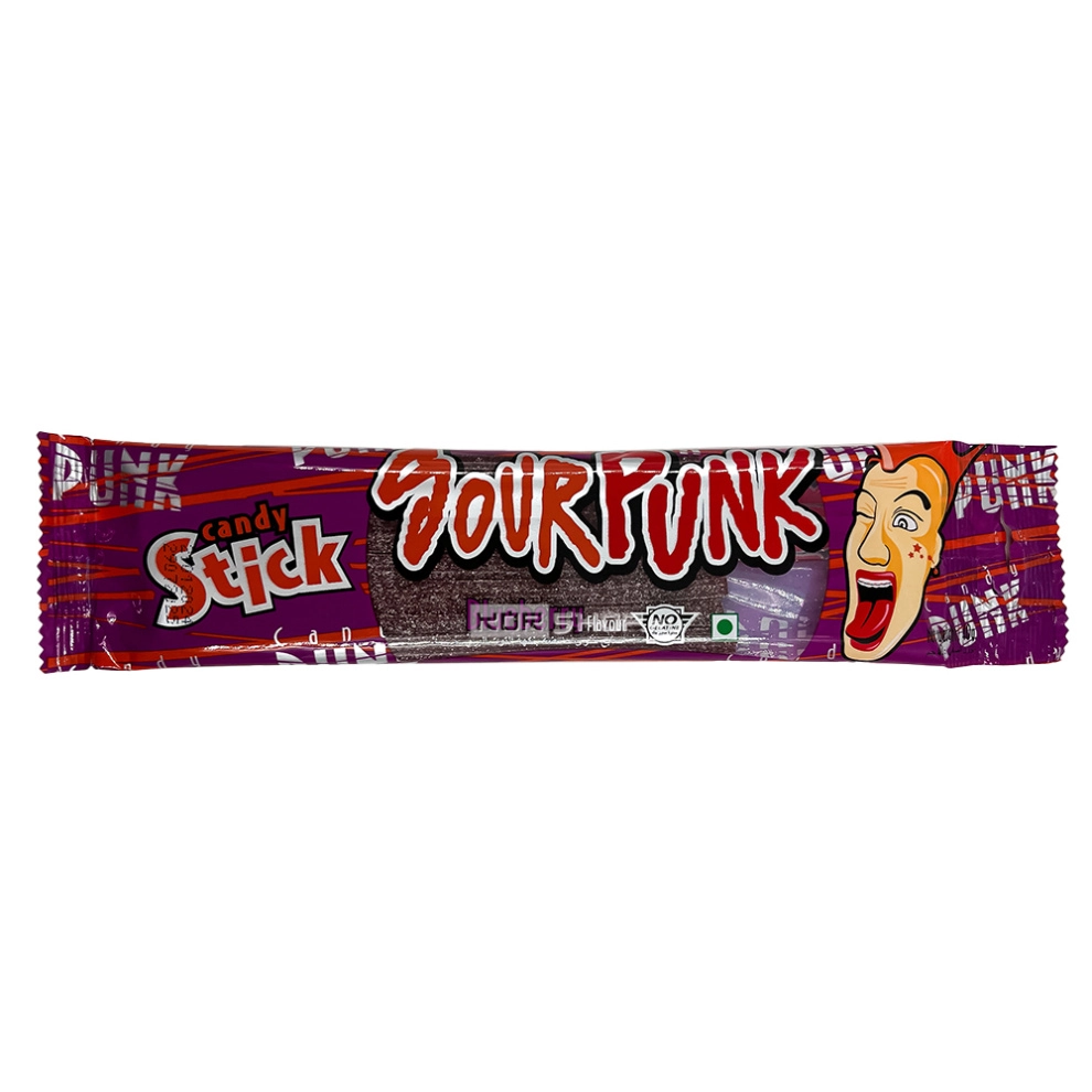 Жевательный мармелад кислый со вкусом голубики Sour Punk Stick, Таиланд, 40 г