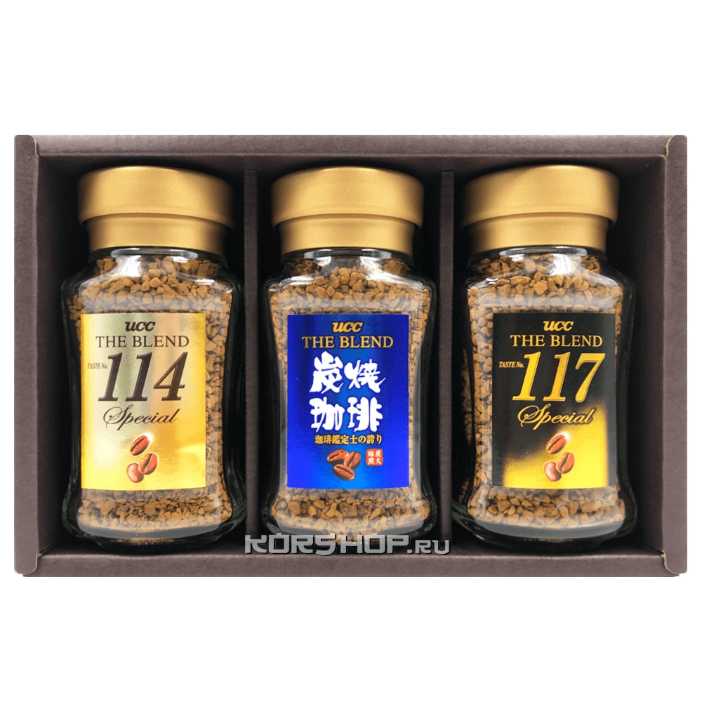 Подарочный набор кофе YIC-A (№114, №117, Сумияки) UCC, Япония Подарочный набор кофе YIC-A (№114, №117, Сумияки) UCC, Япония