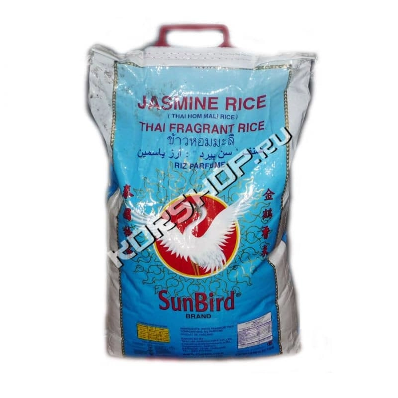 Тайский рис Жасмин SunBird, Таиланд, 10 кг Тайский рис Жасмин SunBird, Таиланд, 10 кг