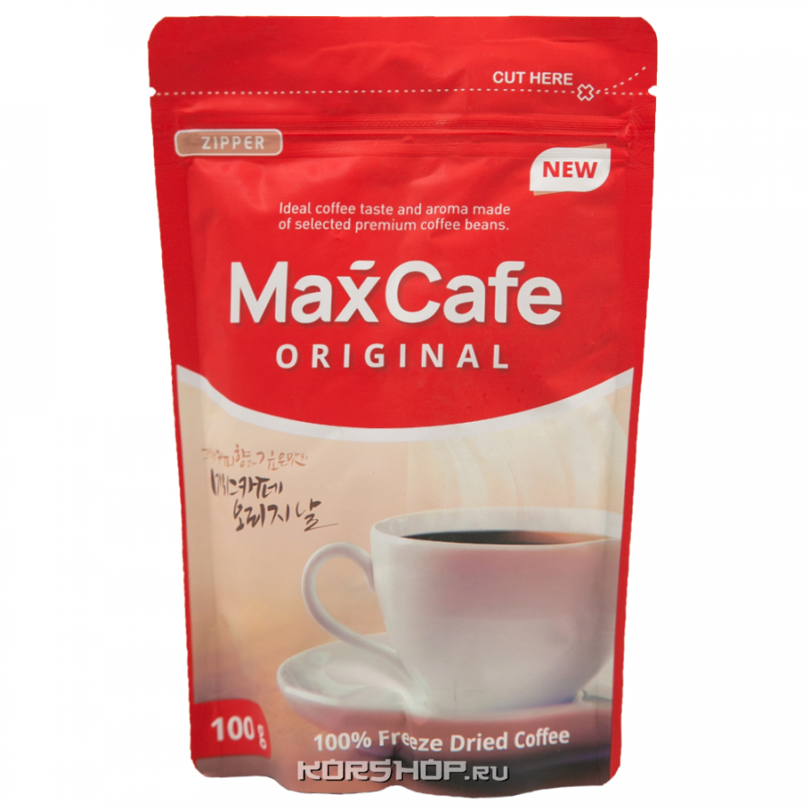 Растворимый кофе Original Max Cafe, Корея, 100 г