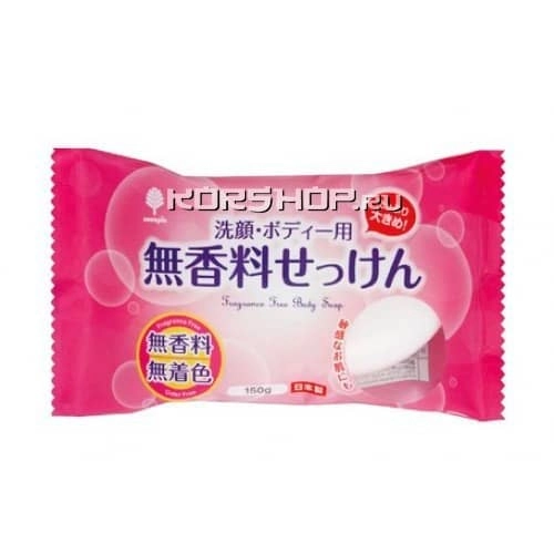 Мыло для очищения лица и тела Kokubo без ароматизаторов и красителей, Япония, 150 г Мыло для очищения лица и тела Kokubo без ароматизаторов и красителей, Япония, 150 г