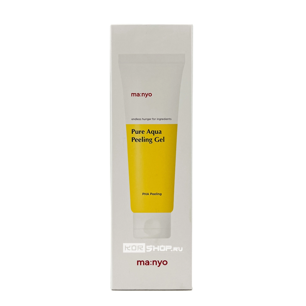 Пилинг-гель с PHA-кислотой для сияния кожи Pure Aqua Peeling Gel Manyo, Корея, 120 мл Пилинг-гель с PHA-кислотой для сияния кожи Pure Aqua Peeling Gel Manyo, Корея, 120 мл