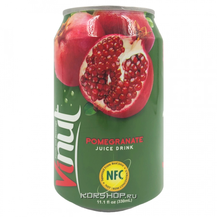 Cокосодержащий б/а напиток Гранат Vinut, Вьетнам, 330 мл Cокосодержащий б/а напиток Гранат Vinut, Вьетнам, 330 мл