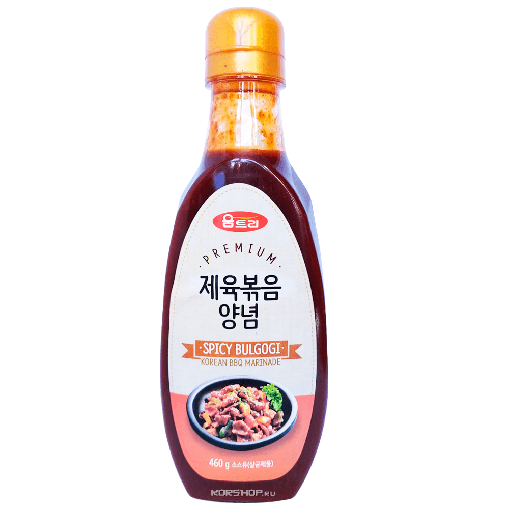 Острый маринад для пулькоги Spicy Bulgogi Woomtree, Корея, 460 г