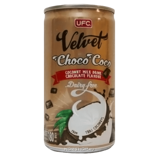 Шоколадный напиток на основе кокосового молока Choco Coco Velvet, Таиланд, 180 мл.