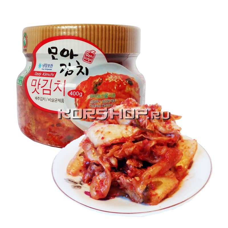 Закуска из пряной пекинской капусты "Вкусное кимчи", Корея, 400 г