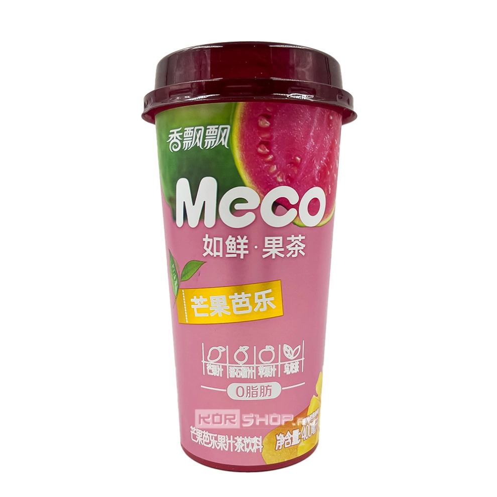 Напиток фруктовый чай Улун со вкусом манго-гуава MECO, Китай, 400 мл Напиток фруктовый чай Улун со вкусом манго-гуава MECO, Китай, 400 мл