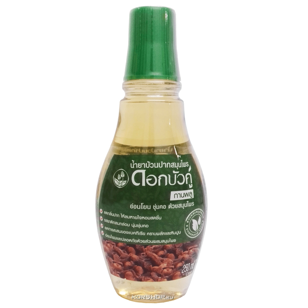 Ополаскиватель для полости рта Herbal Mouthwash Clove Twin Lotus, Таиланд, 250 мл Ополаскиватель для полости рта Herbal Mouthwash Clove Twin Lotus, Таиланд, 250 мл