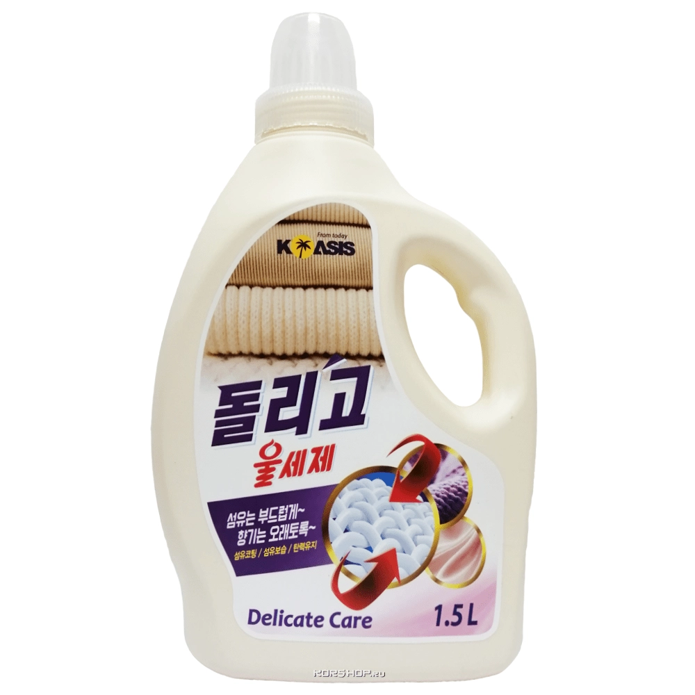 Жидкое средство для деликатной стирки Doligo, Корея, 1,5 л