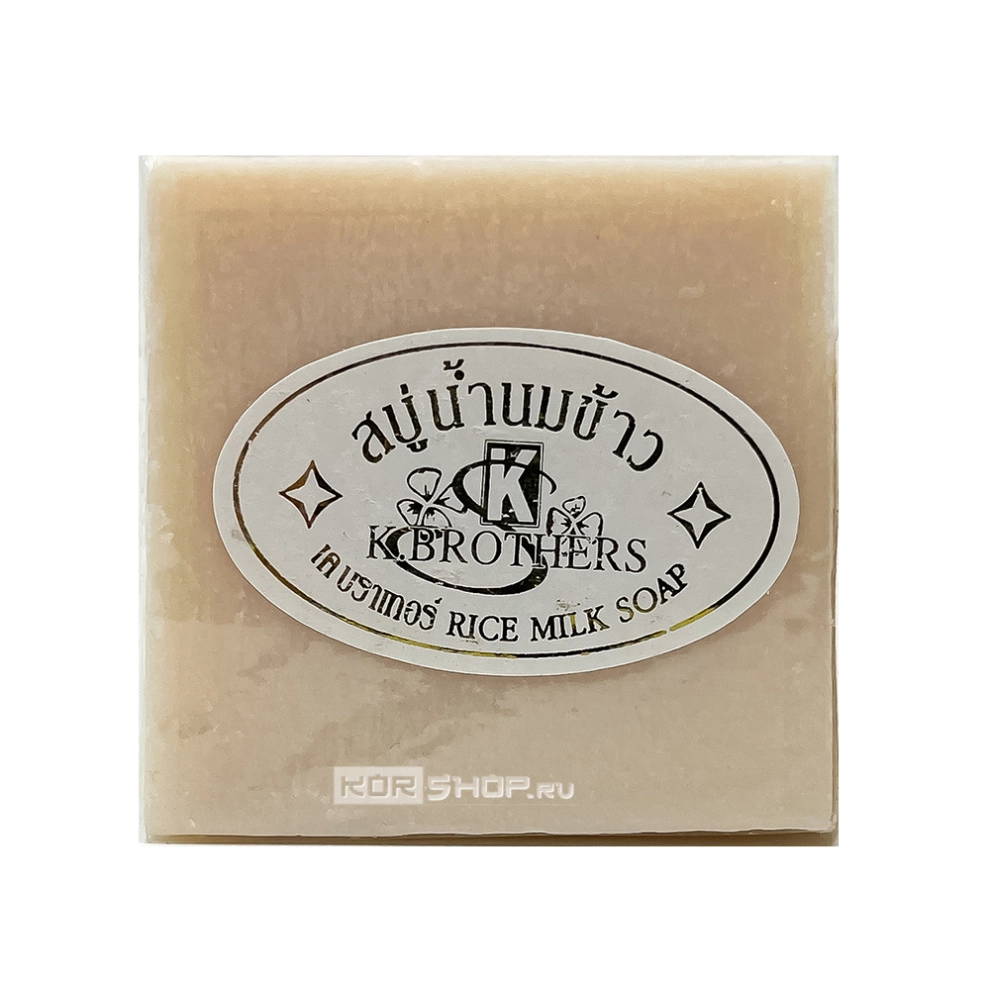 Мыло для лица «Жасминовый рис» K.Brothers, Таиланд, 60 г