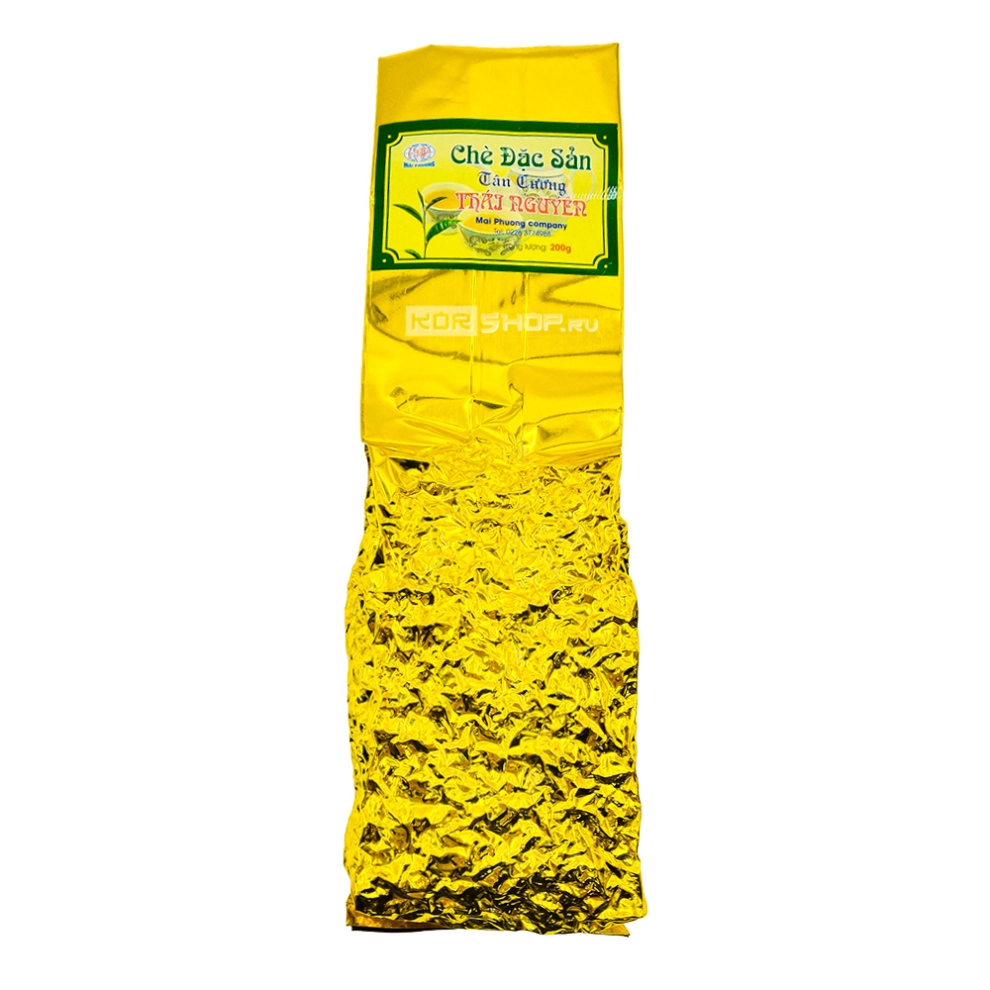 Зеленый чай Thanh Thuy (Thai Nguyen) Золотой, Вьетнам, 200 г Зеленый чай Thanh Thuy (Thai Nguyen) Золотой, Вьетнам, 200 г