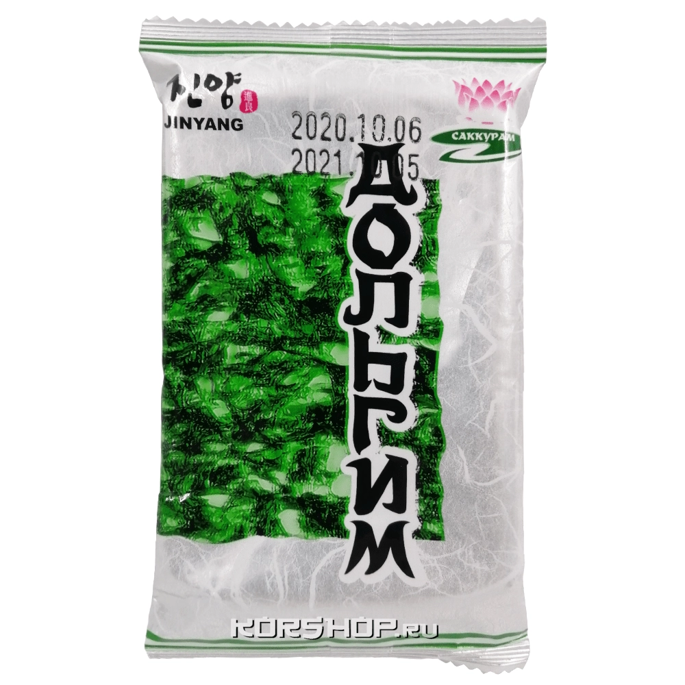 Сушеная обжаренная морская капуста "Дольгим", Корея, 2 г