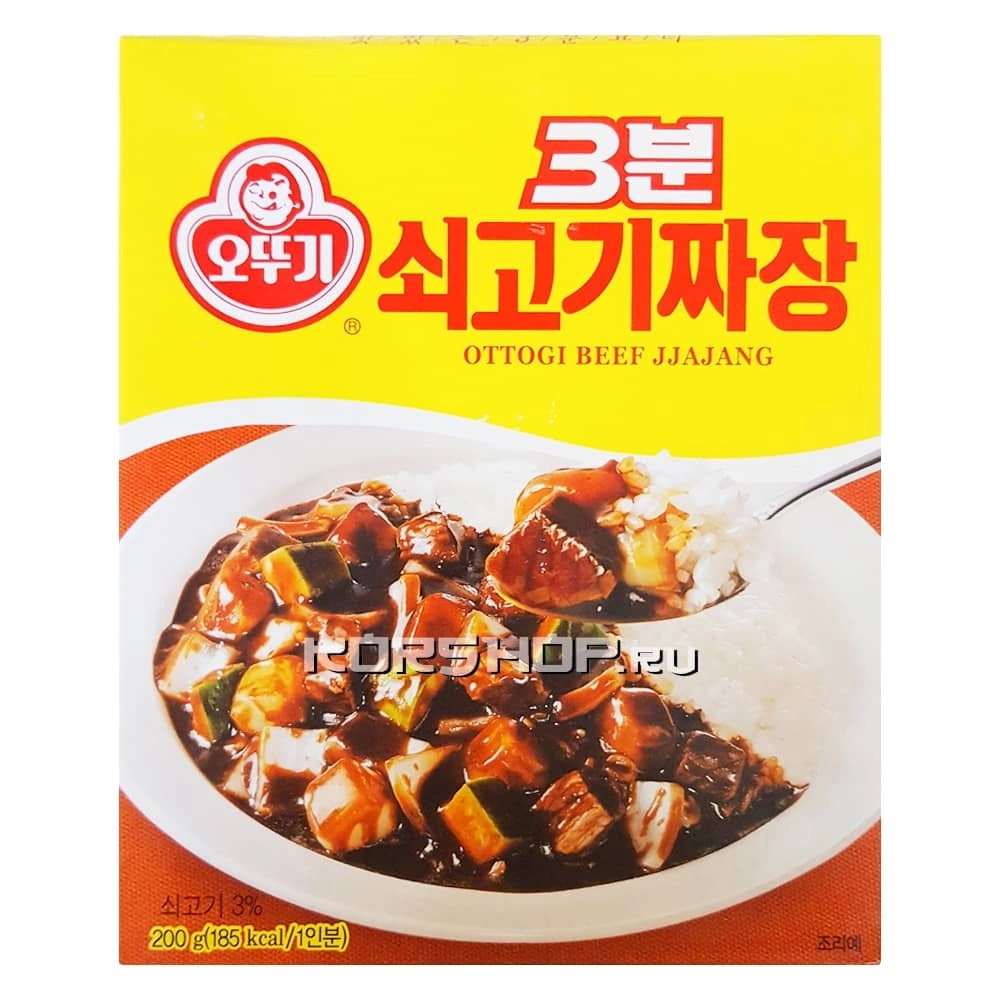 Соус Чачжан со вкусом говядины Ottogi, Корея, 200 г Соус Чачжан со вкусом говядины Ottogi, Корея, 200 г